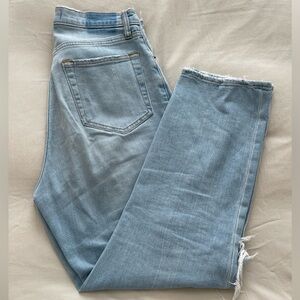 The Ankle Straight Ultra High Rise